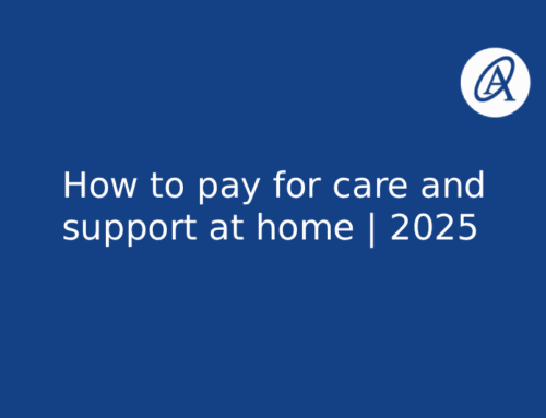 How To Pay For Care And Support At Home