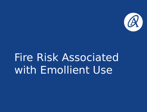 Fire Risk Associated with Emollient Use